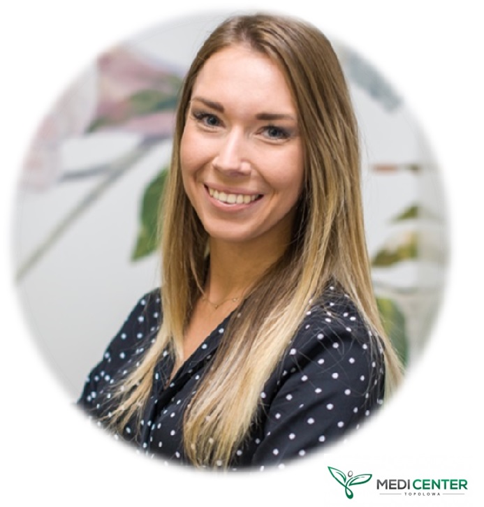 Anna Dudlińska - recepcja Topolowa Medicenter